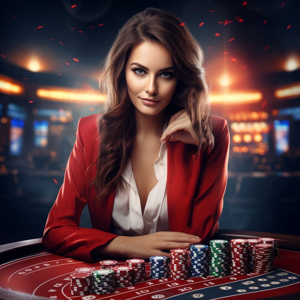 Meja Baccarat Live Casino Celo33 dengan dealer cantik profesional